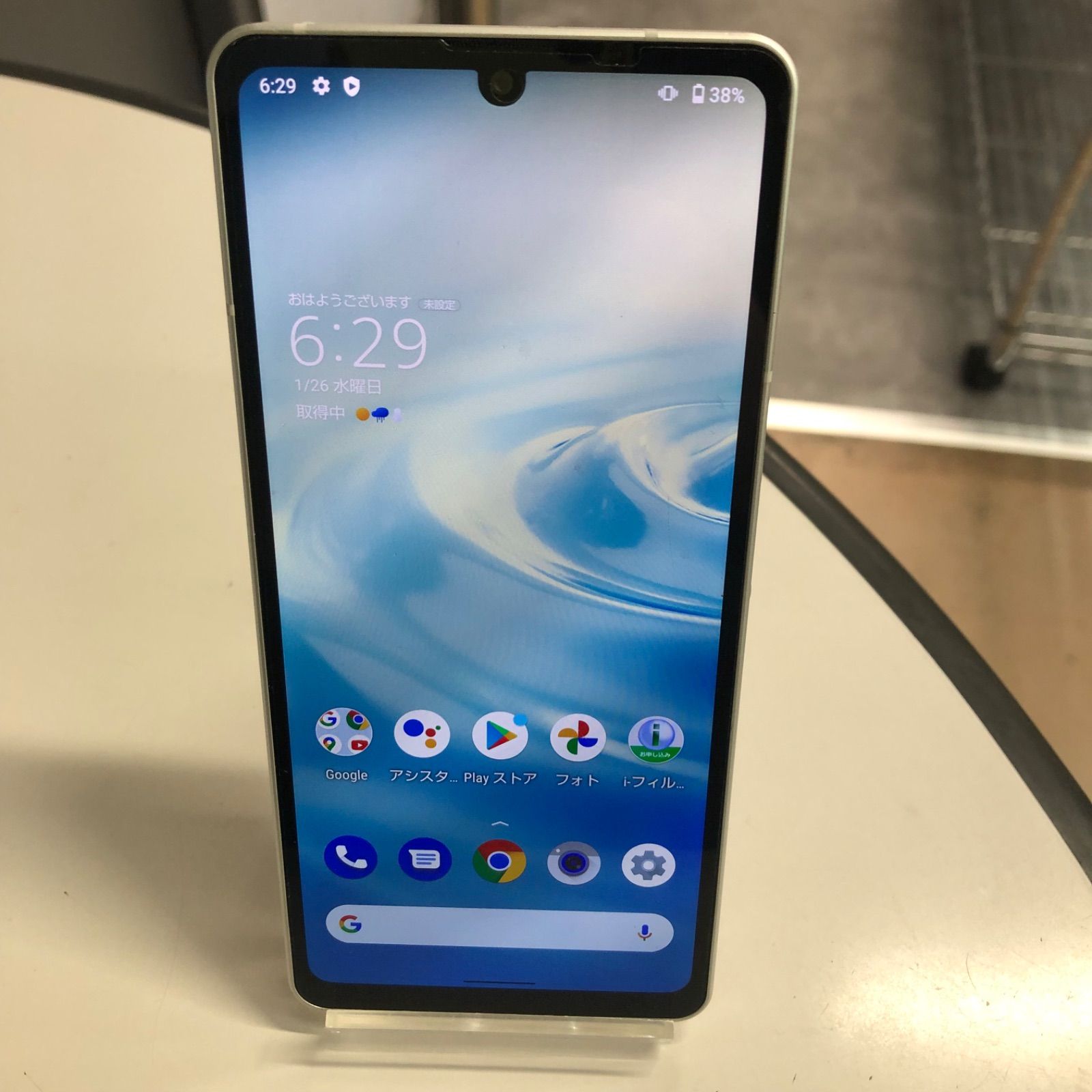 【訳あり品】AQUOS sense6 SIMFREE 64GB SH-54B シルバー【保証なし】