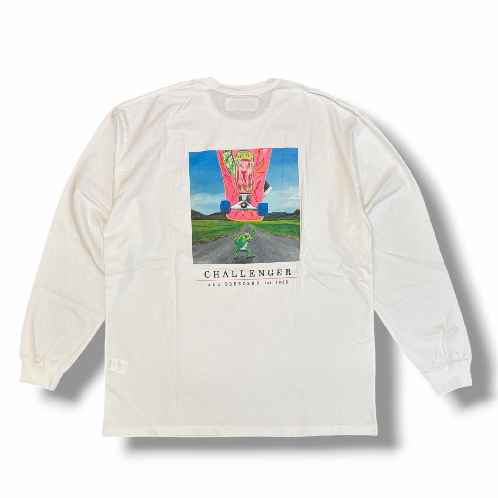 参考上代9900円 未使用 CHALLENGER 25SS L/S FROG TEE フロッグ長袖T 
