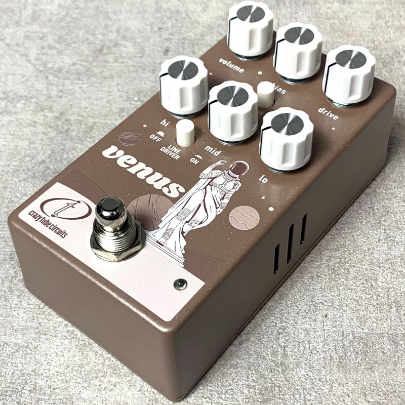 【加古川店】【楽器】 新品 Crazy Tube Circuits | クレイジーチューブサーキット エフェクター Venus オーバードライブ オーバードライブ ブラウン 【472】