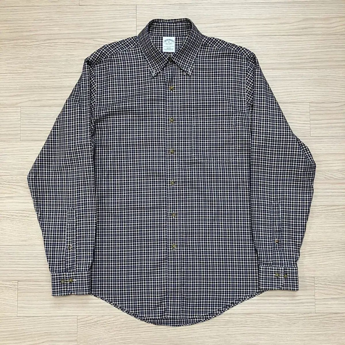ブルックスブラザーズ スーピマコットン CHECK シャツ