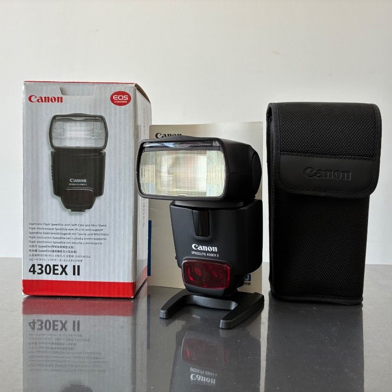 【美品/動作品】Canon SPEEDLITE 430EX Ⅱ キャノン スピードライト ストロボ　　402K
