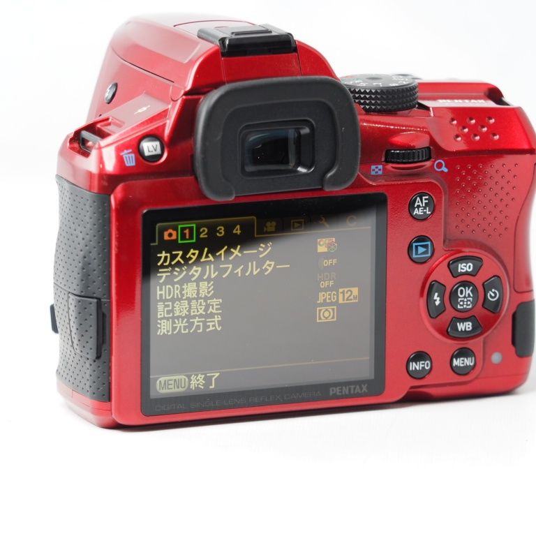 PENTAX デジタル一眼レフカメラ K-30 ボディ レッド #15290 - メルカリ
