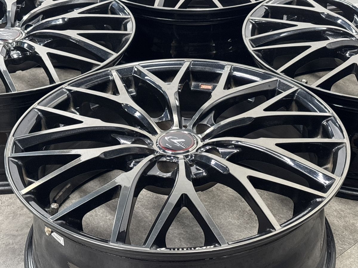 良好品】レオニス MX 18in 7J +47 PCD114.3 4本セット C-HR カローラ