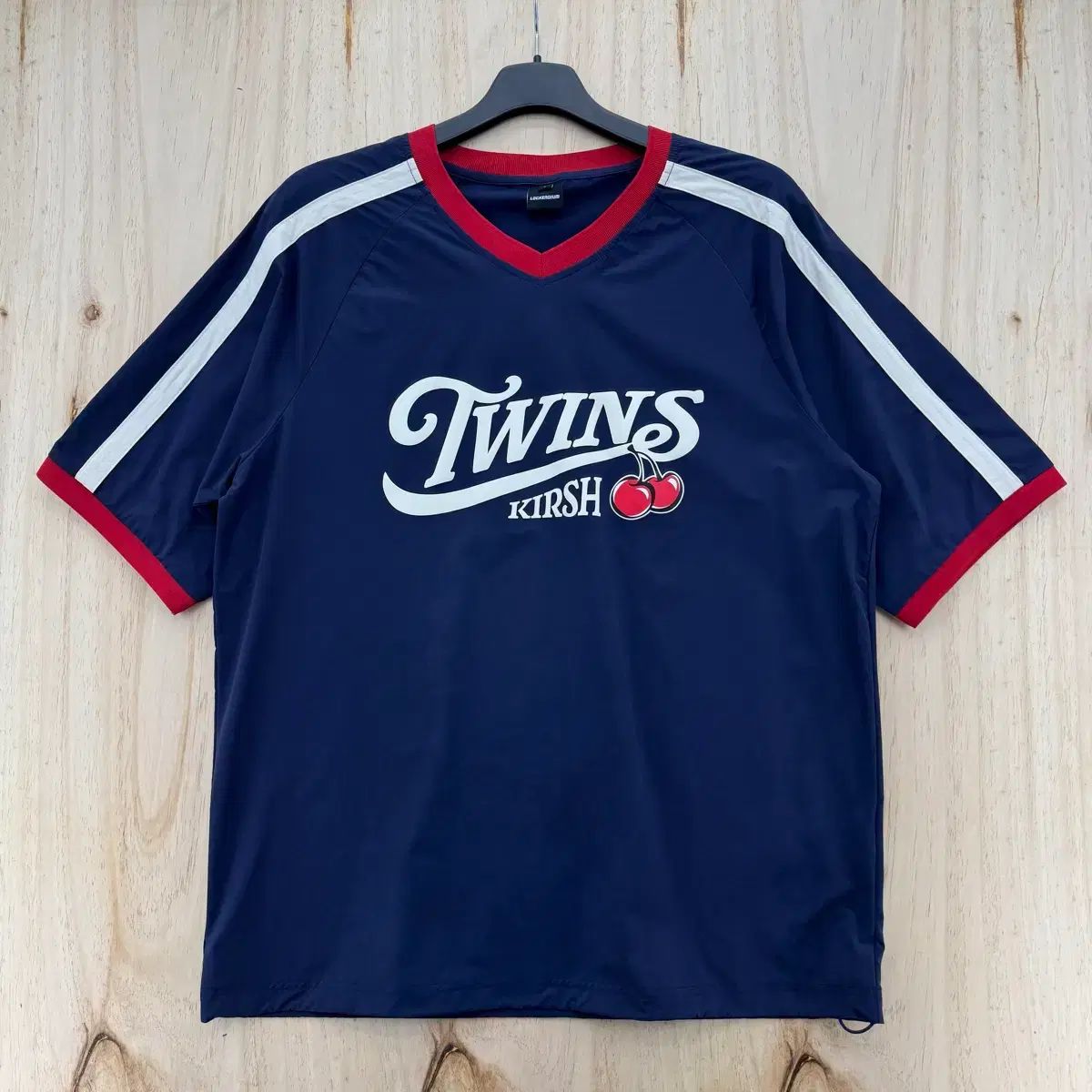 LG TWINS X KIRSH ナイロン 半袖 スウェット L