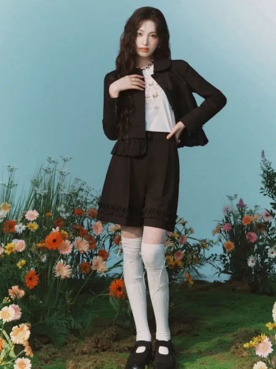 エイトセカンズ ミンジュ(MINJU)キム ジャケット スカート セット