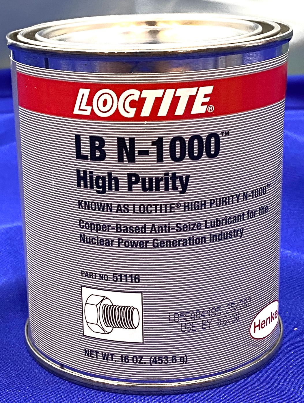 【新品・未開封品】ロックタイト 焼き付き防止潤滑剤 カッパー LNB-1000 453.6g