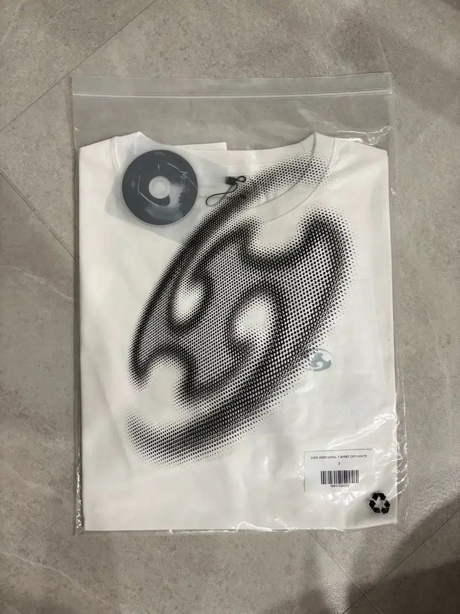3 サンサンギアー マーキュリアル Tシャツ オフホワイト