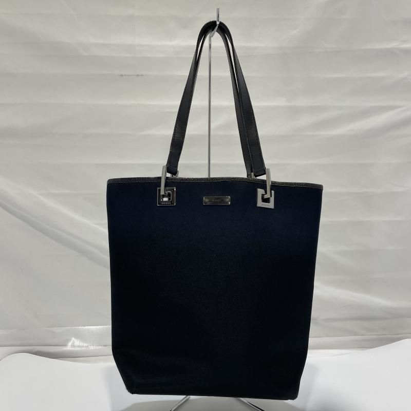 【中古】GUCCI トートバッグ 002-1099 002058 ブラック[19]