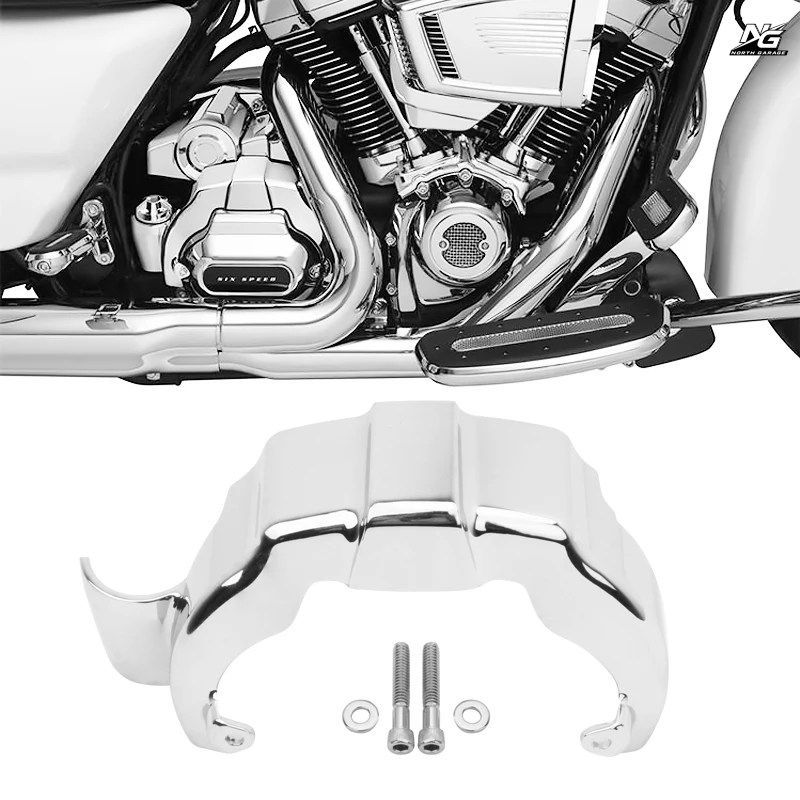モーターサイクル トランスミッション シュラウド カバー エンジン アクセント ハーレー ツーリング エレクトラグライド ロードグライド ロ