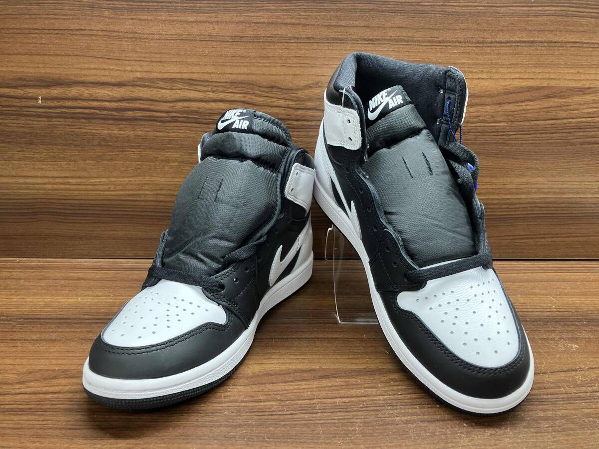 ナイキ NIKE スニーカー AIR JORDAN 1 RETRO HIGH OG DZ5485 010 26cm 黒/白