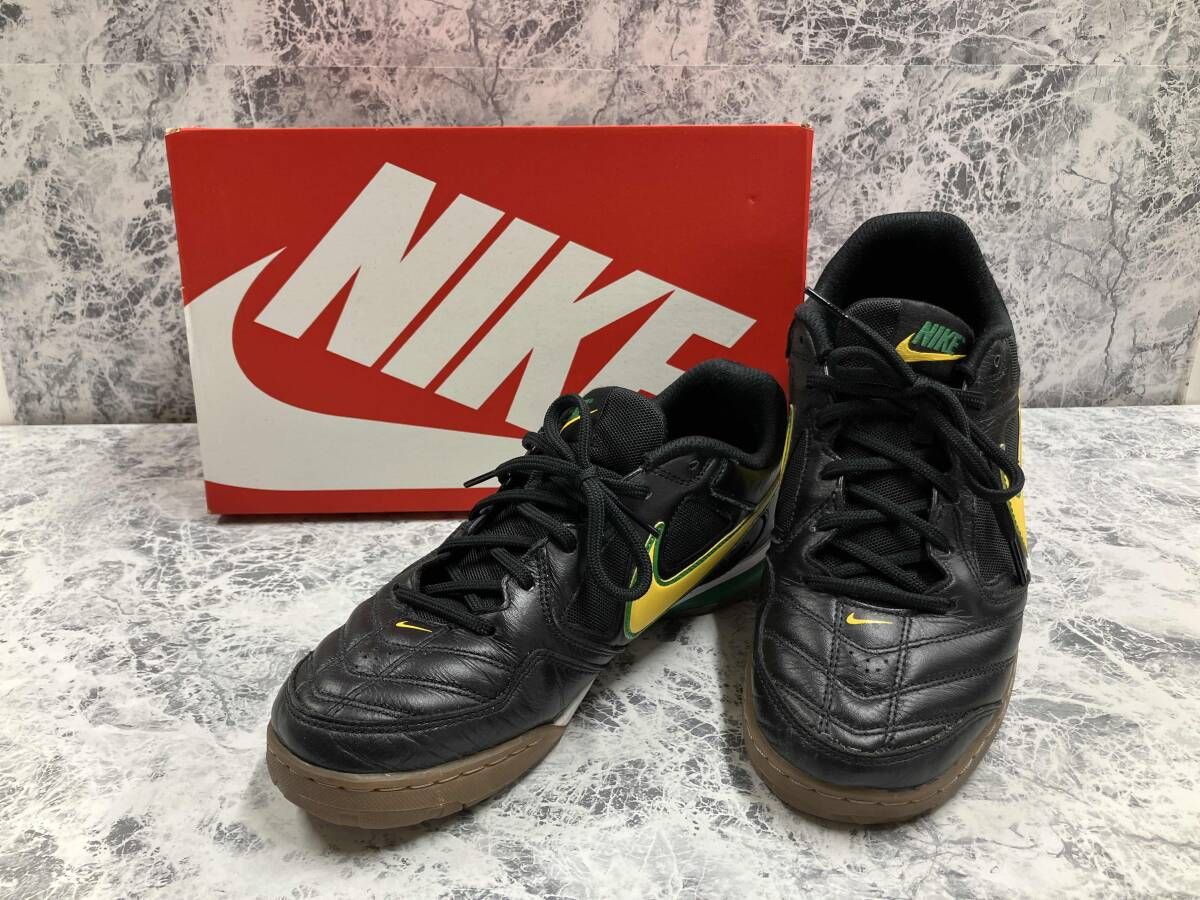 NIKE/ナイキ Gato ガト スニーカー IB8509-001 ブラック ロゴイエロー 28.5cm