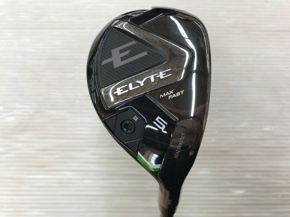 キャロウェイ　ELYTE MAX FAST　24度　LIN-Q GREEN 40 for Callaway　Rフレックス　ユーティリティ　中古　ゴルフドゥ！成田美郷台店【最短即日発送】 25,747円