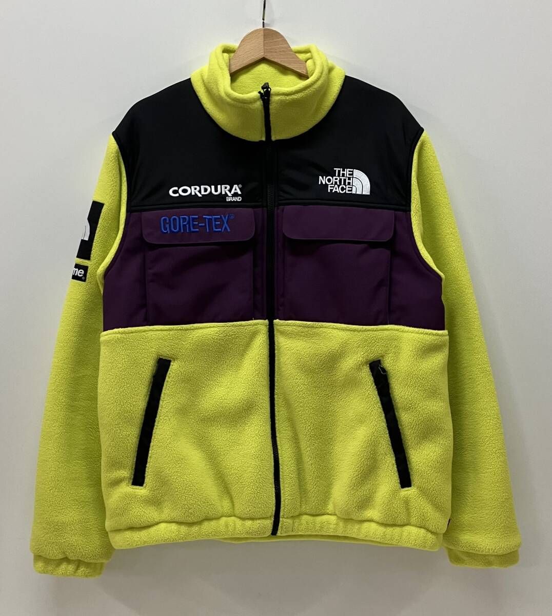 THE NORTH FACE ザ・ノースフェイス NL71809I その他ジャケット 18AW Supreme シュプリーム EXPEDITION FLEECE サイズL イエロー