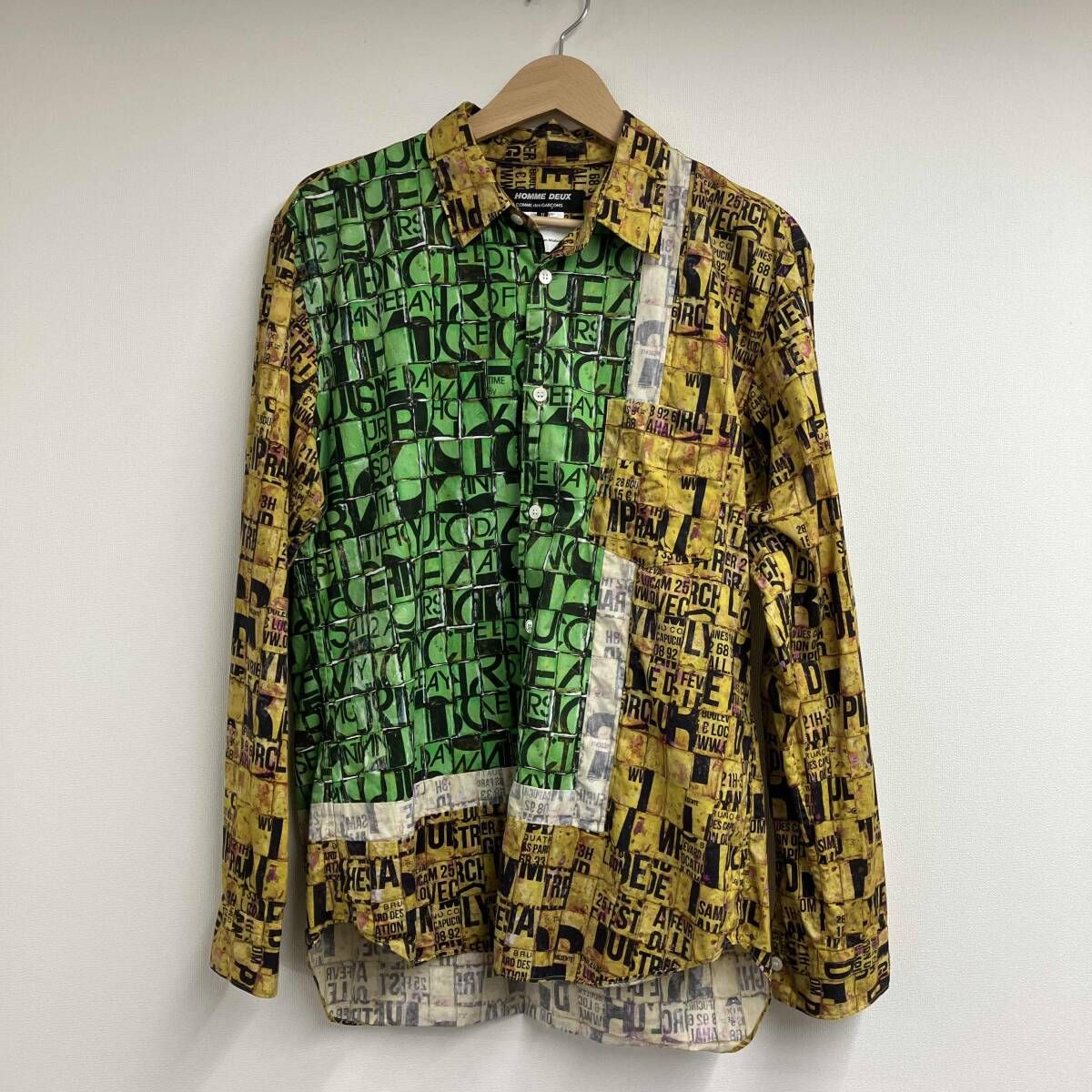 COMME des GARCONS HOMME DEUX グラフィックシャツ／Nicolas Maalouly／DJ-B023