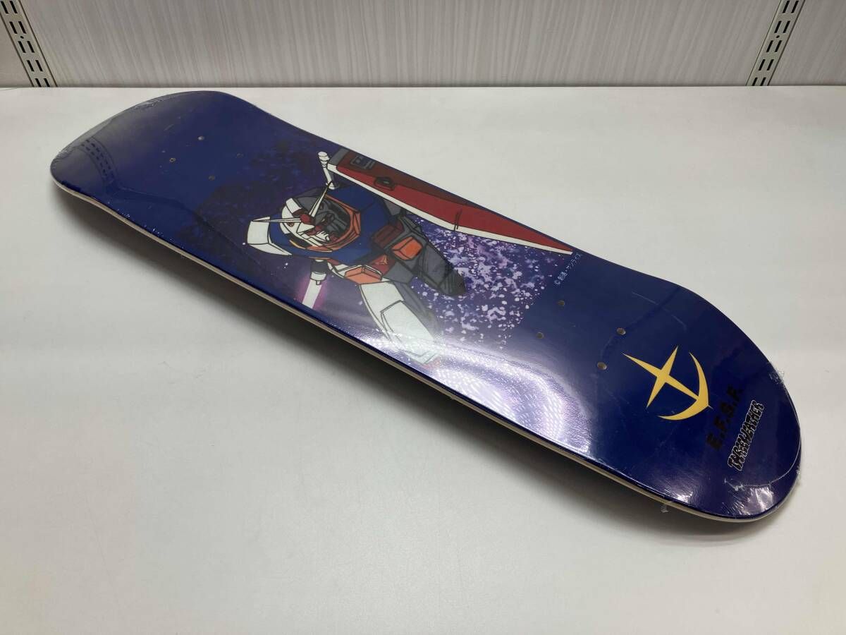 未開封品 THREEWEATHER スリーウェザー PARCO×GUNDAM RX-78-2 コラボ スケートボードデッキ 8.0×31.5 スケボー