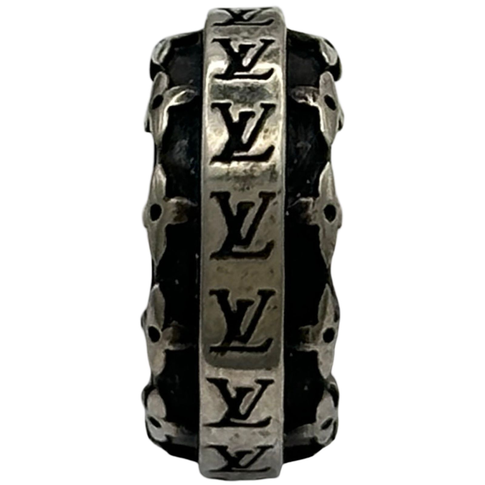 ルイ・ヴィトン LOUIS VUITTON LV ドリフト ピアス 単品 シルバー Ag925 ジュエリー