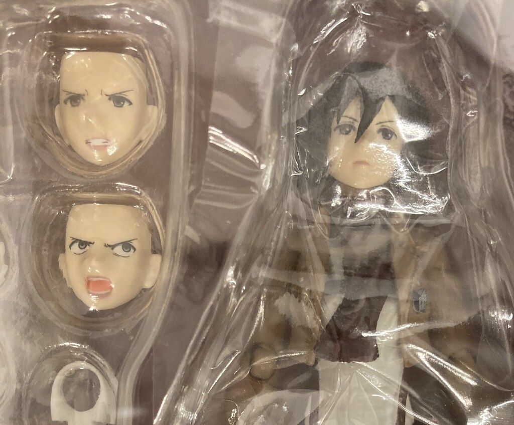 フィギュア MAXFACTORY figma 進撃の巨人 ミカサ・アッカーマン 特典付 203
