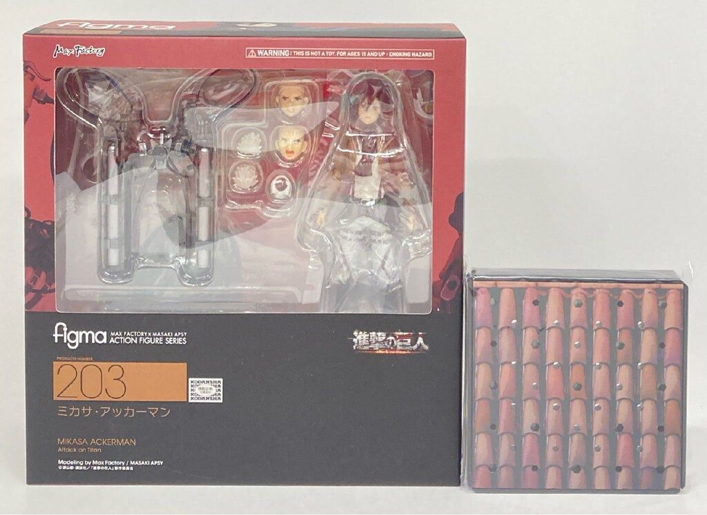 フィギュア MAXFACTORY figma 進撃の巨人 ミカサ・アッカーマン 特典付 203