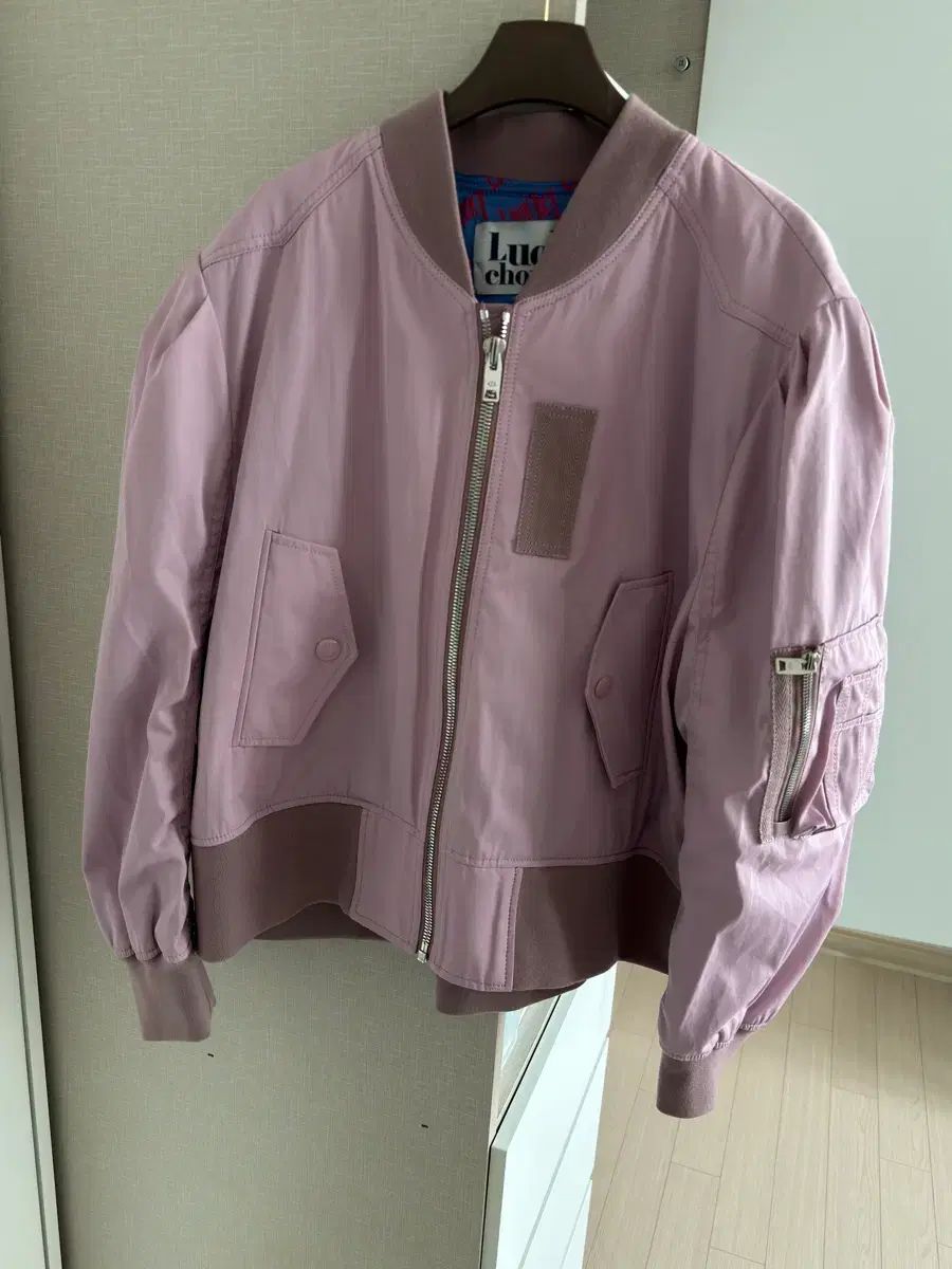 LUCKY CHOUETTE ラッキーシュエトゥ ニット リブ ブルゾン ジャケット