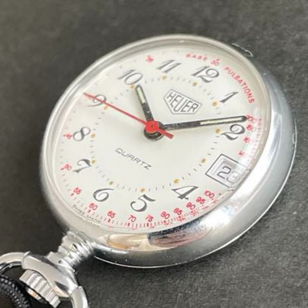 HEUER ナースウォッチ φ30mm 懐中時計 タグ・ホイヤー TAG Heuer QZ