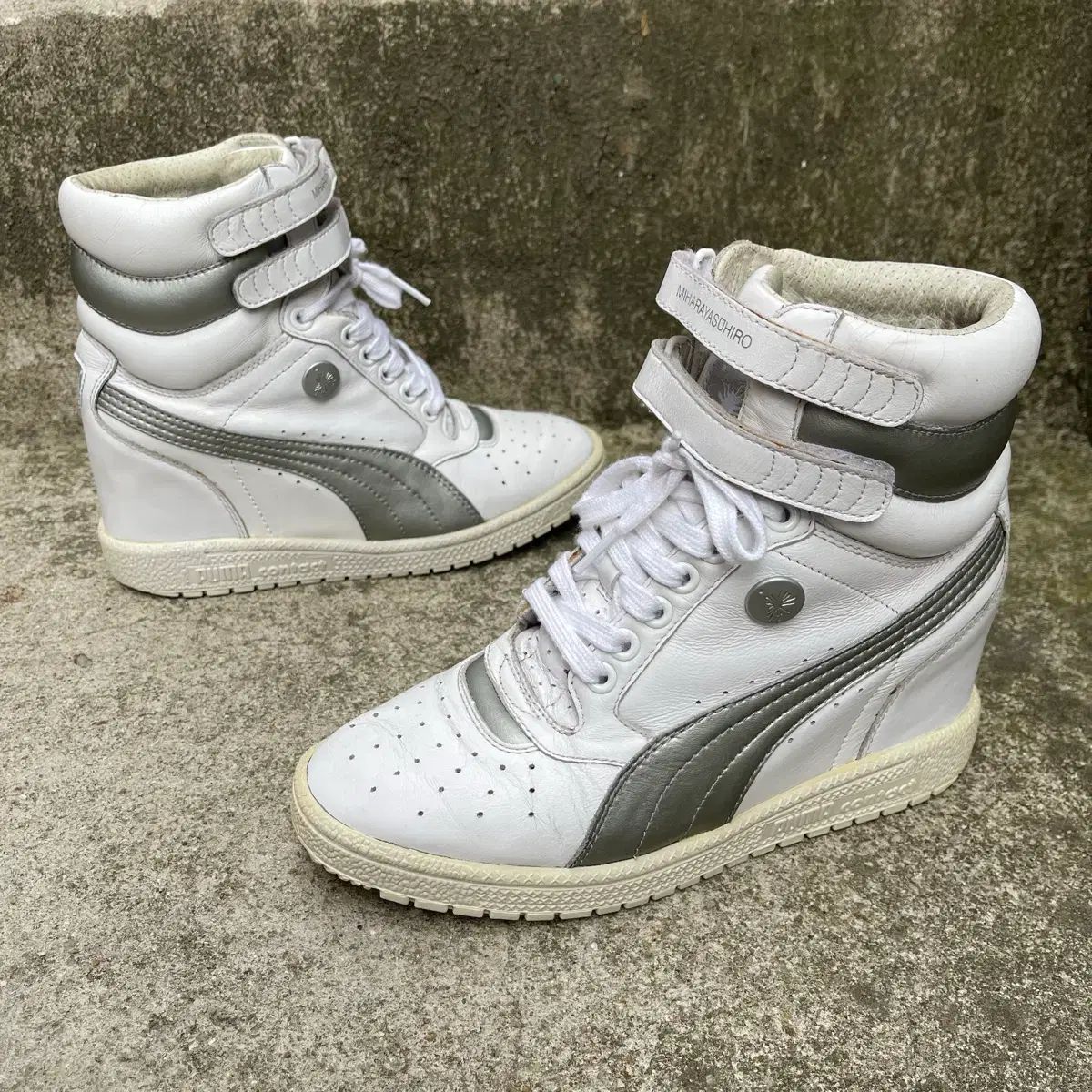 230 プーマ x Maison MIHARA YASUHIRO メゾンミハラヤスヒロ ウエッジヒール スニーカー