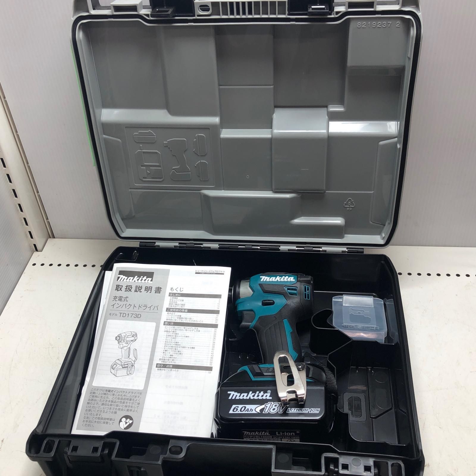 MAKITA マキタ 充電式インパクトドライバ TD173D ブルー 24,585円