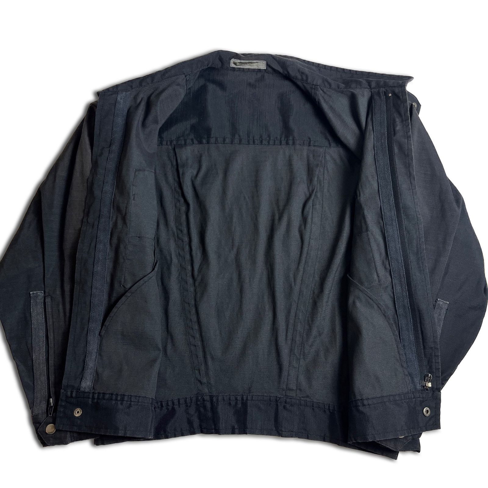 80s】ISSEY MIYAKE MEN ナイロンジャケット 筆タグ イッセイミヤケメン