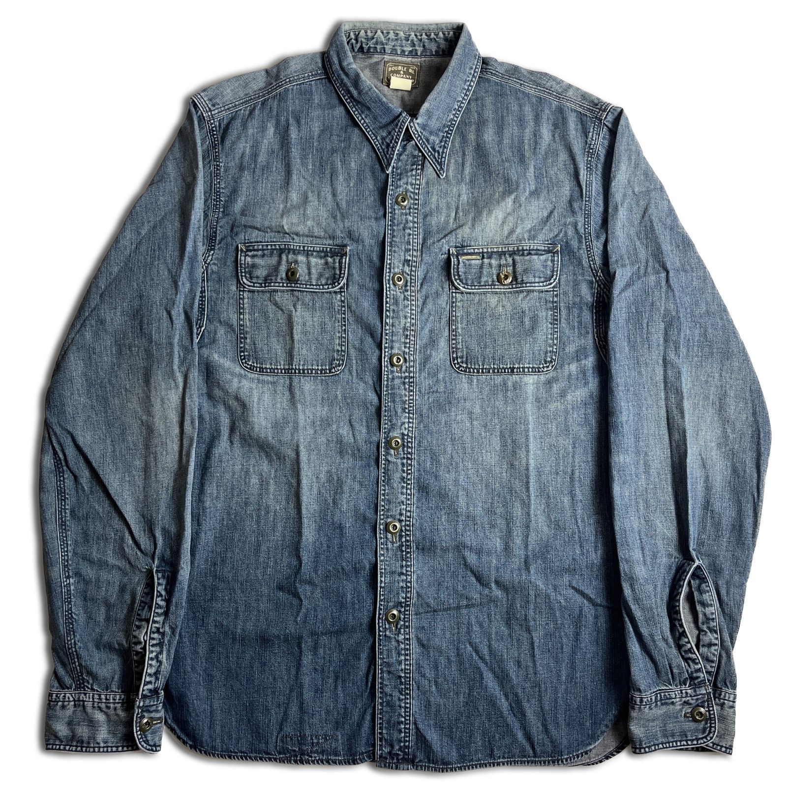 RRL DENIM WORK SHIRT デニムワークシャツ ダブルアールエル 2000000025537