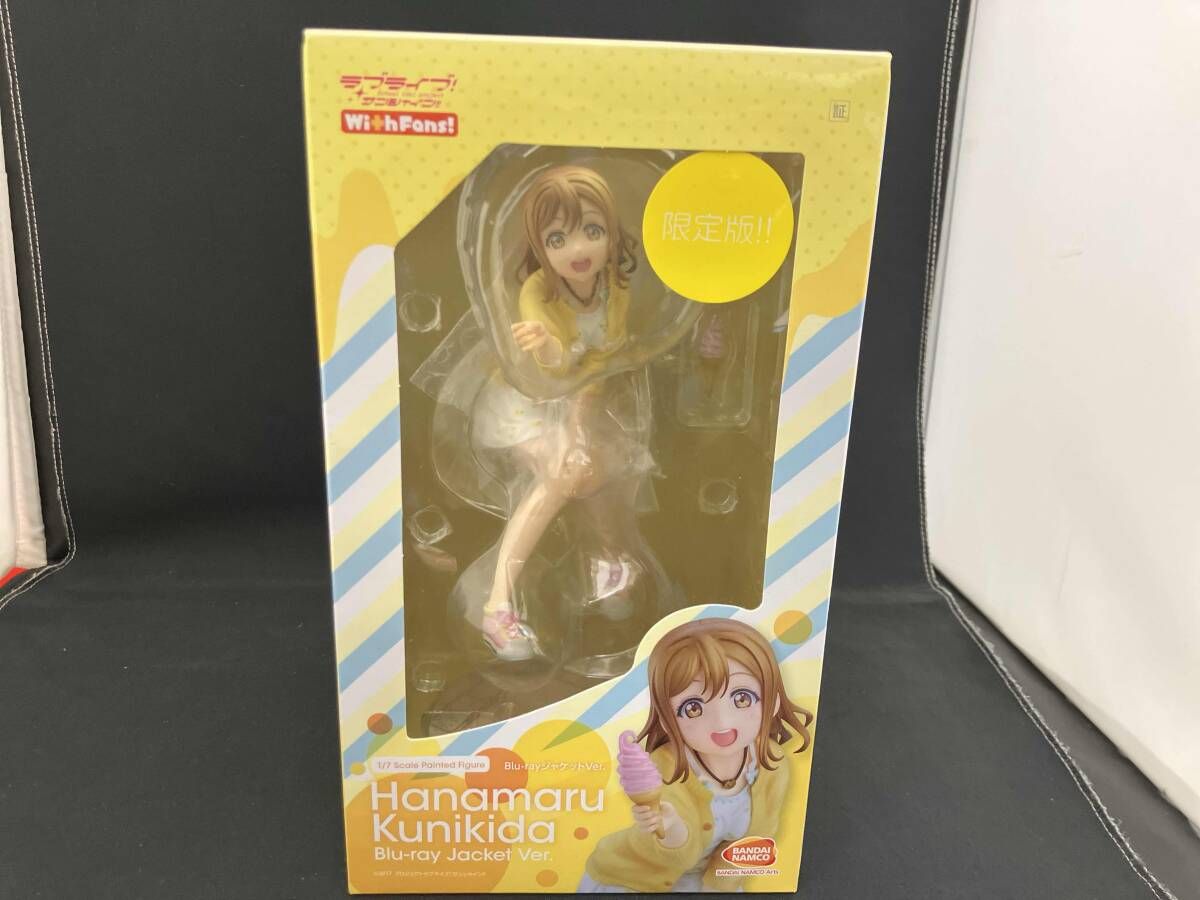バンダイナムコアーツ 国木田花丸 Blu-rayジャケットVer. 1/7 With Fans! ラブライブ!サンシャイン!!