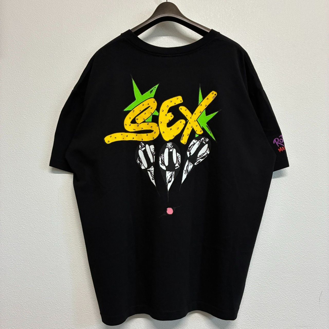 ANTI PROMO MATTY BOY アンチプロモ マッティボーイ 黒 ブラック 半袖 Tシャツ トップス メンズ レディース XLサイズ メンズ レディース 新品未使用 2622