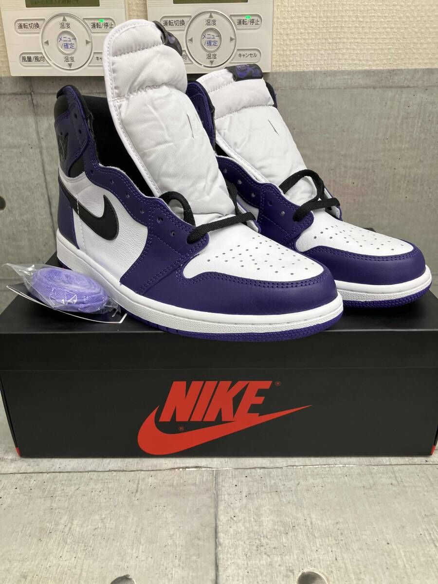 NIKE/スニーカー/555088-500 court pu rple white 28.5cm