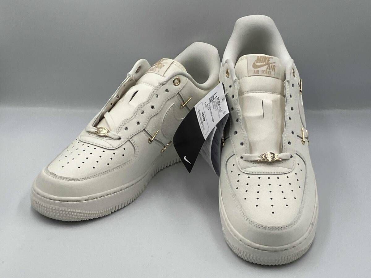 NIKE ナイキ ウィメンズ エアフォース 1 '07 LX FV3654-111 スニーカー 27cm アイボリー