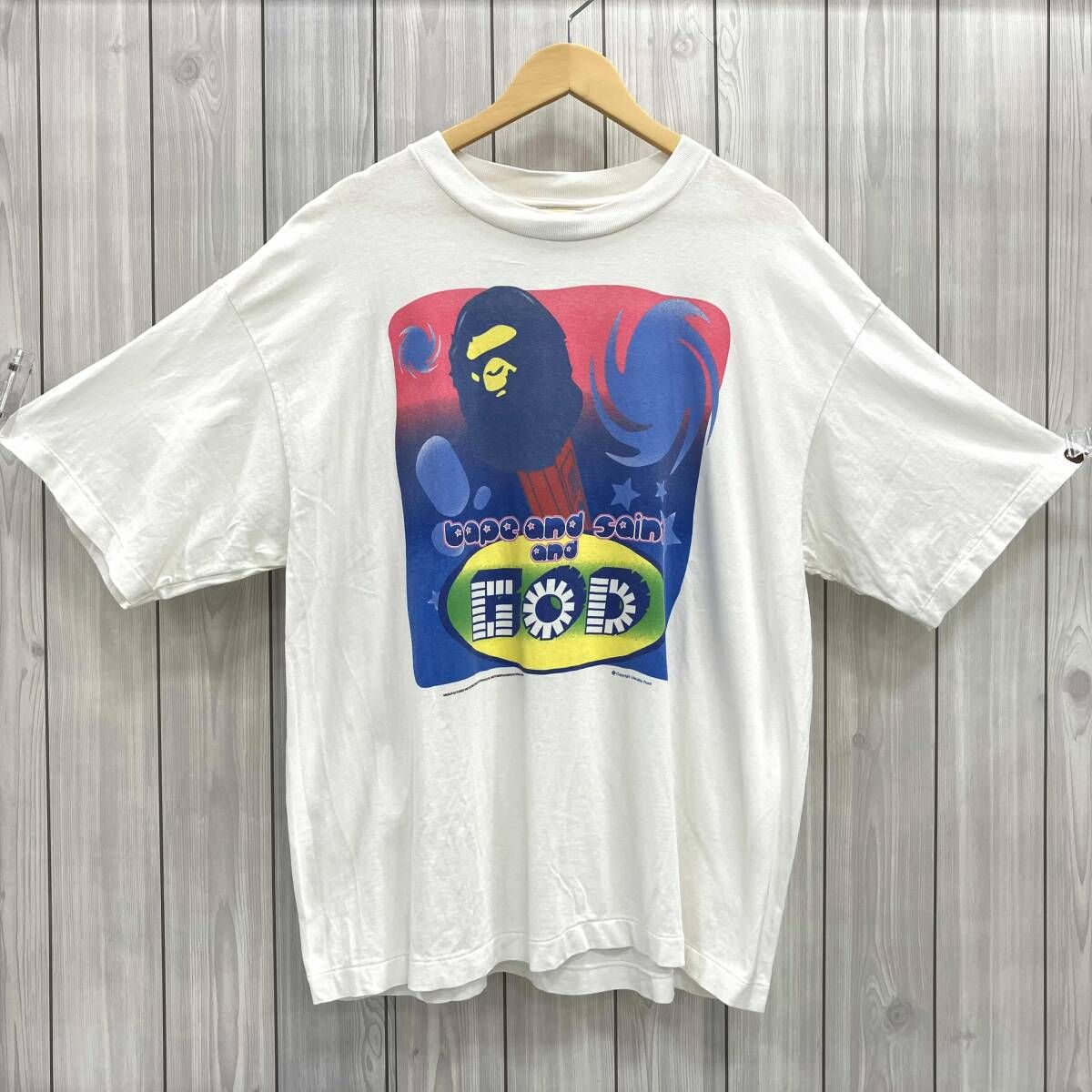 SAINT MICHAEL セントマイケル 半袖Tシャツ サイズXL A BATHING APE アベイシングエイプ 20,460円