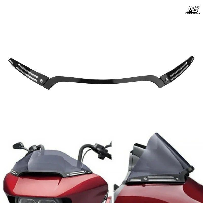 オートバイ用ウインドシールドトリムサイドフェアリングウインドスクリーントルクスボルトハーレーツーリングロードグライドFLTRU FLTRX FL