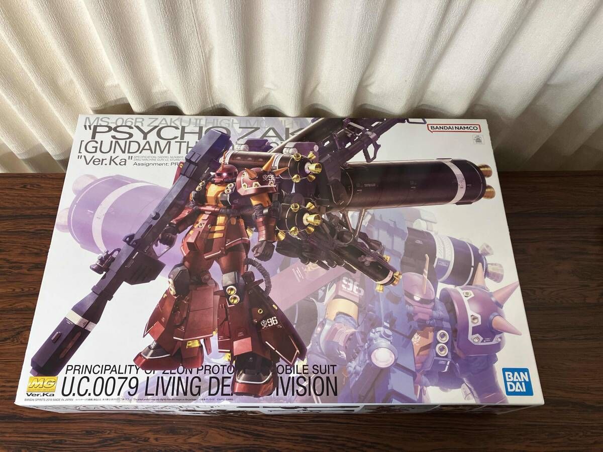 バンダイ 1/100 MS-06R 高機動型ザク ‘サイコ・ザク‘ Ver.Ka(GUNDAM THUNDERBOLT版) MG 「機動戦士ガンダム サンダーボルト」