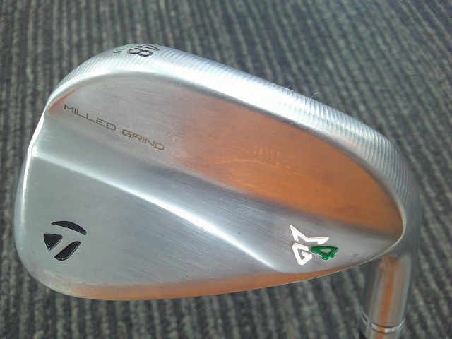 中古 ウェッジ テーラーメイド MILLED GRIND4 Chrome 48SB-09/DG/S200/48[3463]■博多