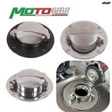 CNCアルミニウム製燃料タンクガスキャップカバー、回転式で素早く開閉、取り外し可能。BMW K100、K100LT、K100RS、K100RT、K100 LT RS RT用