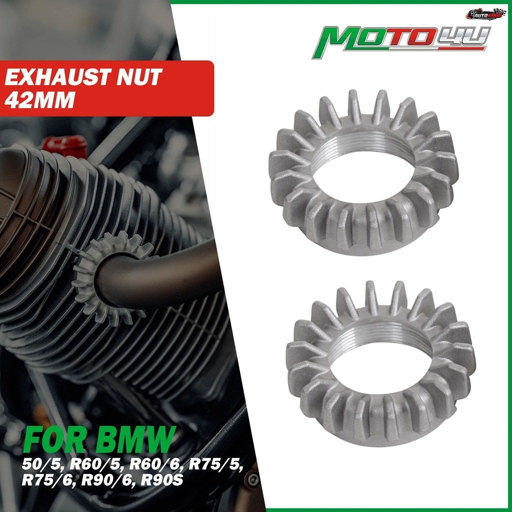 BMW 50/5 R60/5 R60/6 R75/5 R75/6 R90/6 R90S 2PS カフェレーサー オートバイ用エキゾーストパイプナット R エアヘッド 18 11 4 090 270