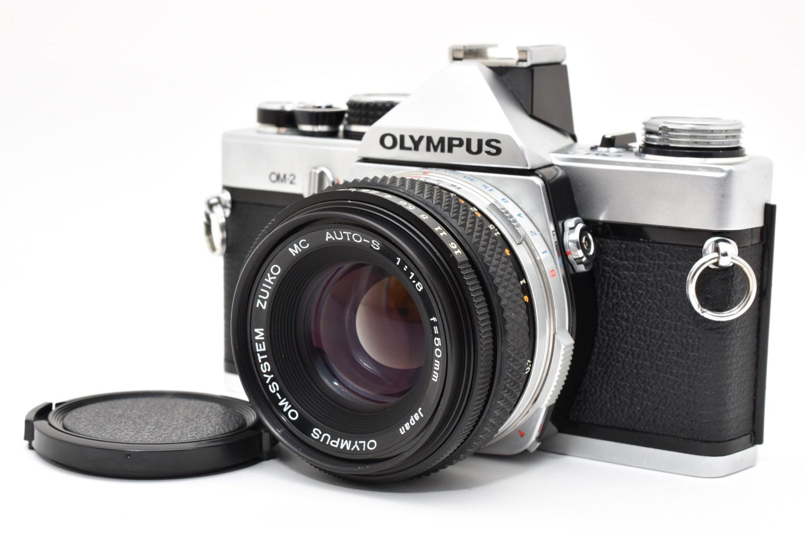 7472 【良品】 Olympus Om-2 Slr Film Camera Mc Zuiko Auto-S 50mm F1.8 Prime Lens モルト交換済 オリンパス Mfフィルムカメラ 26,196円