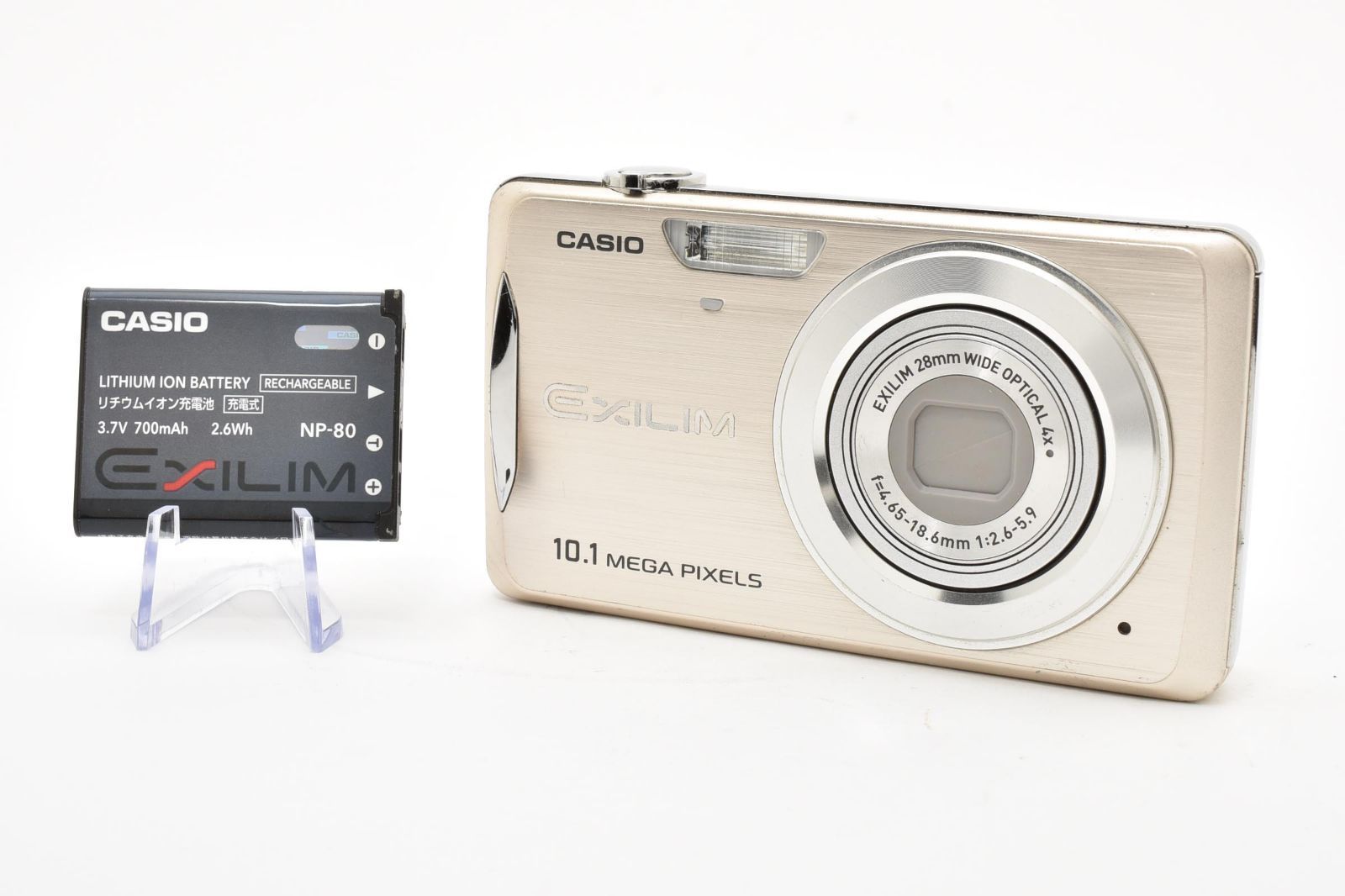 6870 【並品】 Casio Exlim Ex-Z270 Compact Digital Camera 動作確認済 コンパクトデジタルカメラ