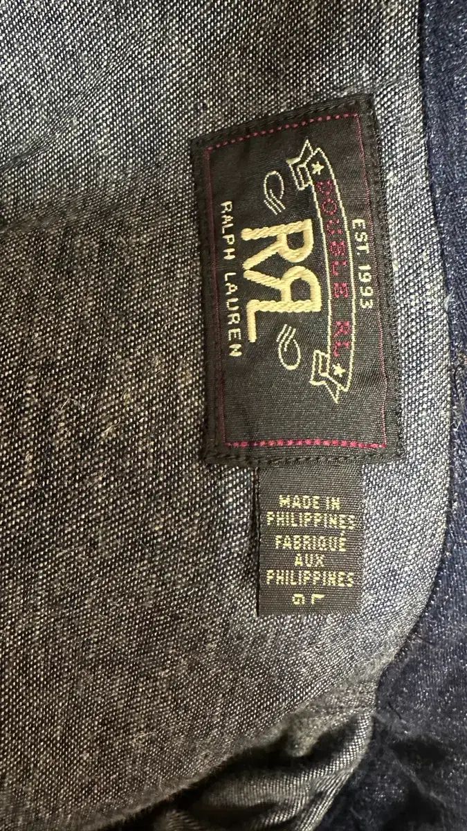 RRL デニム ワークシャツ L