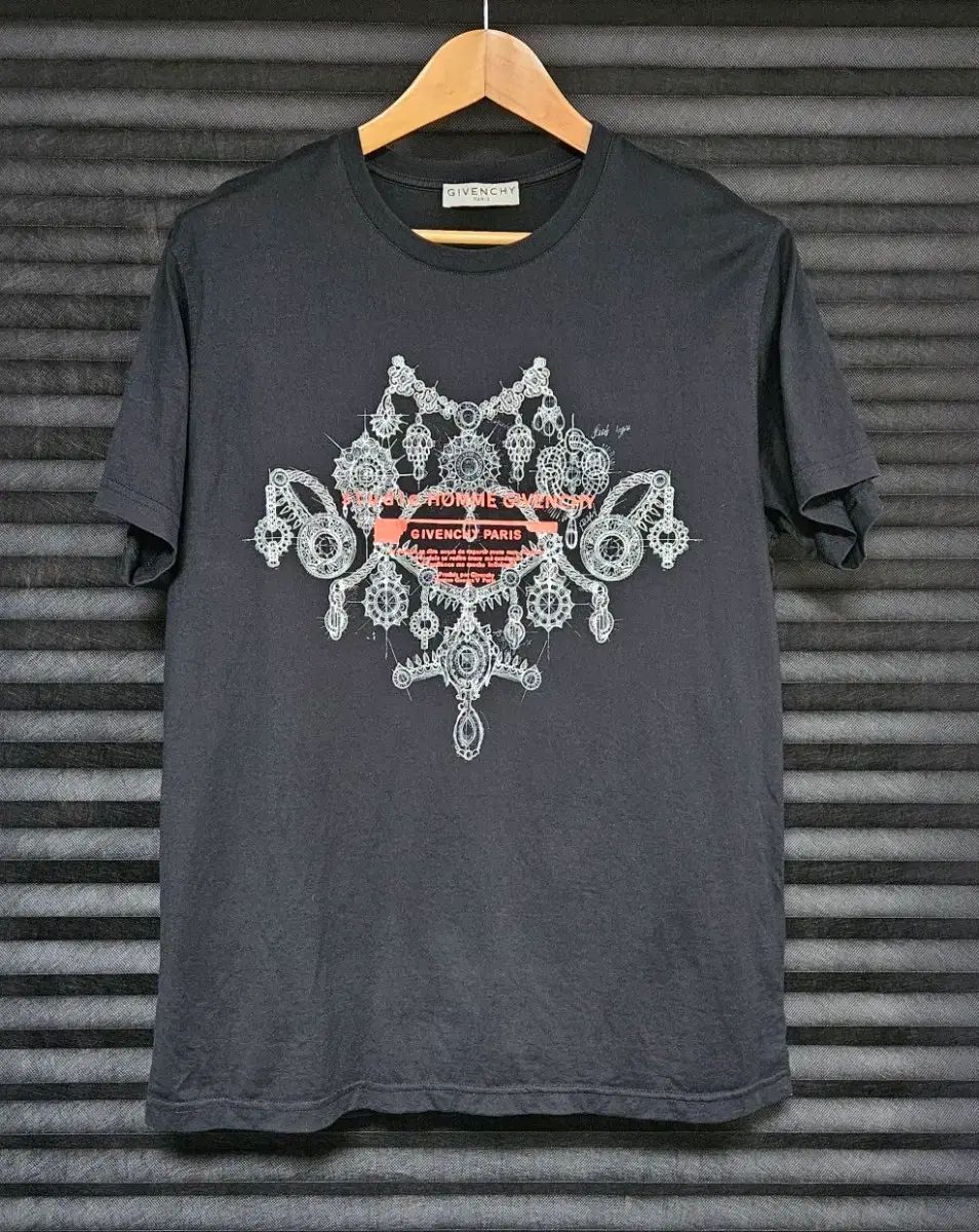 Sオーバーサイズ 実寸100 Givenchy ジバンシィ レア 半袖Tシャツ ブラック 正規品