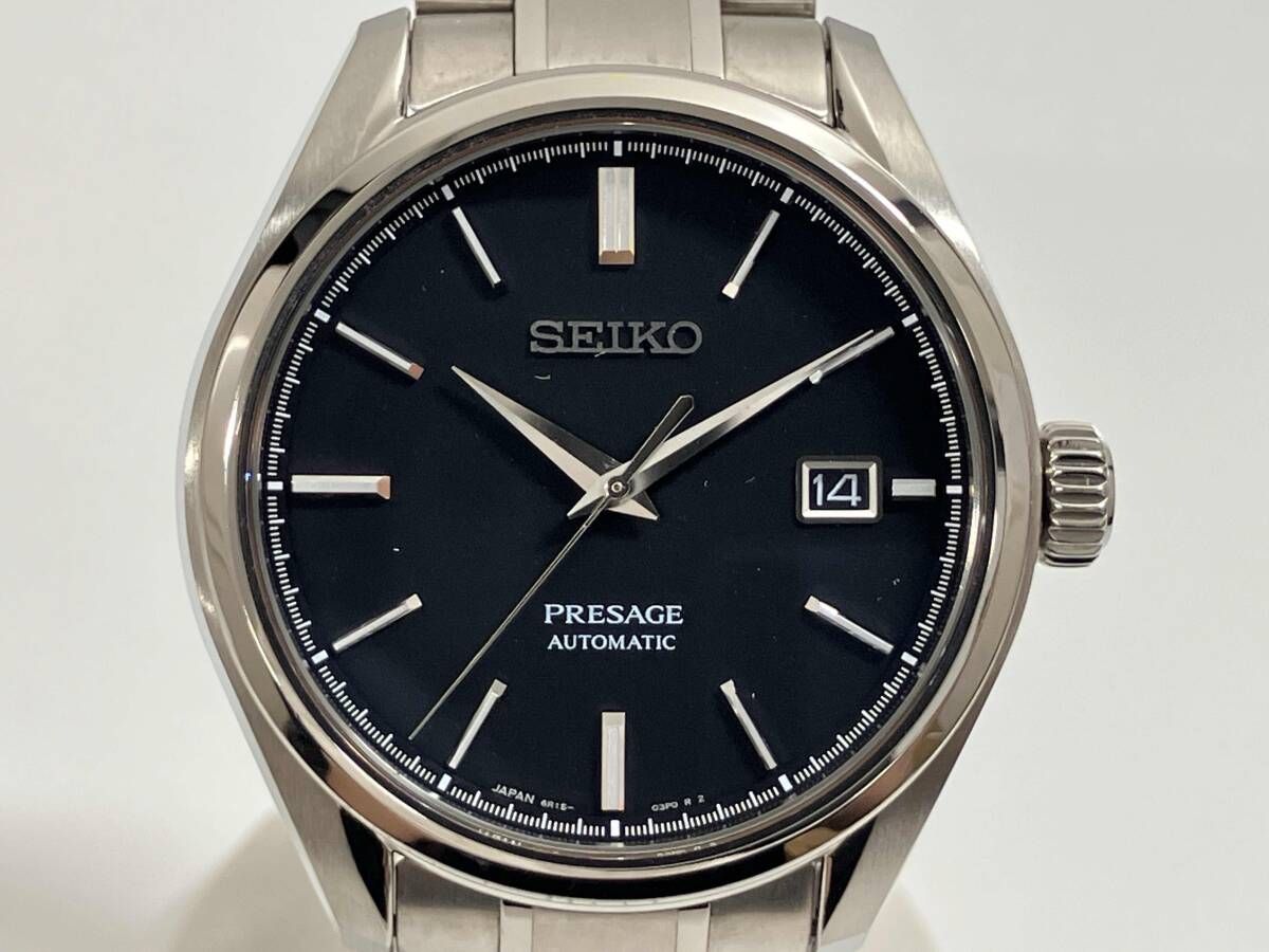 【25年11月OH】SEIKO プレサージュSARX057 6R15-04A0 自動巻き 付属品有り