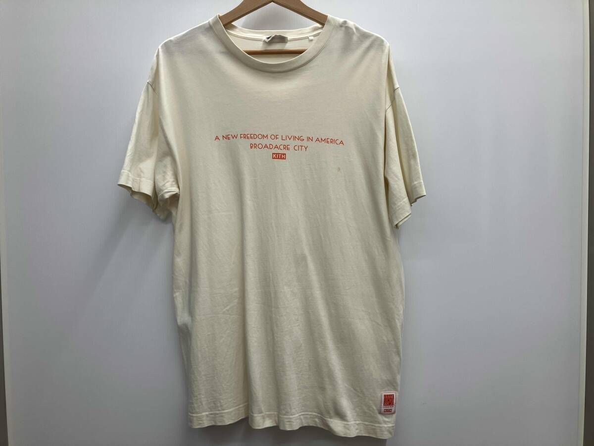 KITH Frank Lloyd Wright 半袖Tシャツ フランク・ロイド・ライト プリントTシャツ Sサイズ シミあり