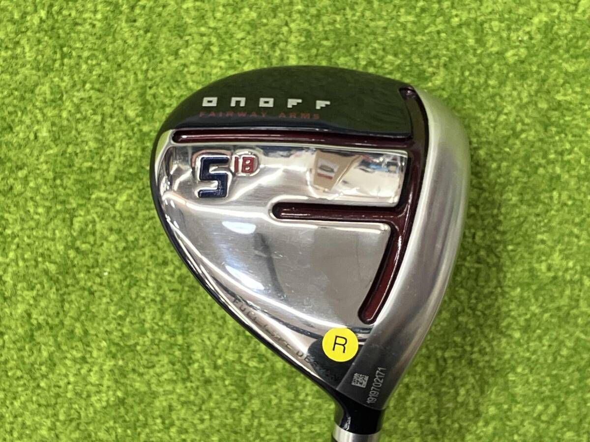 GLOBERIDE ONOFF FAIRWAY グローブランドARMS AKA フェアウェイ SMOOTH KICK:MP-520F フレックスR 5W 18°