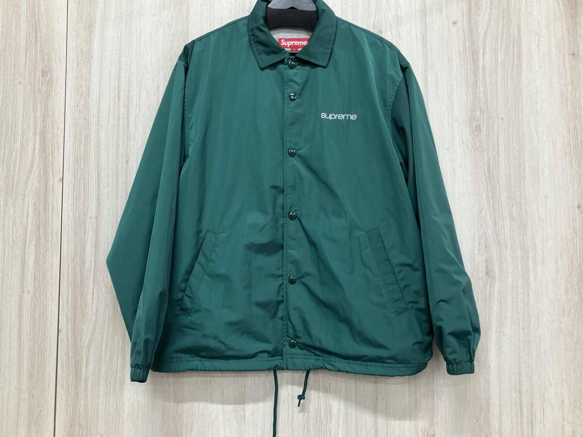Supreme シュプリーム ナイロン nyc coa ches jacket Sサイズ グリーン