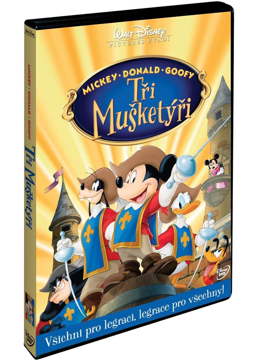 Tri musketyri DVD (anim.) / Mickey's 