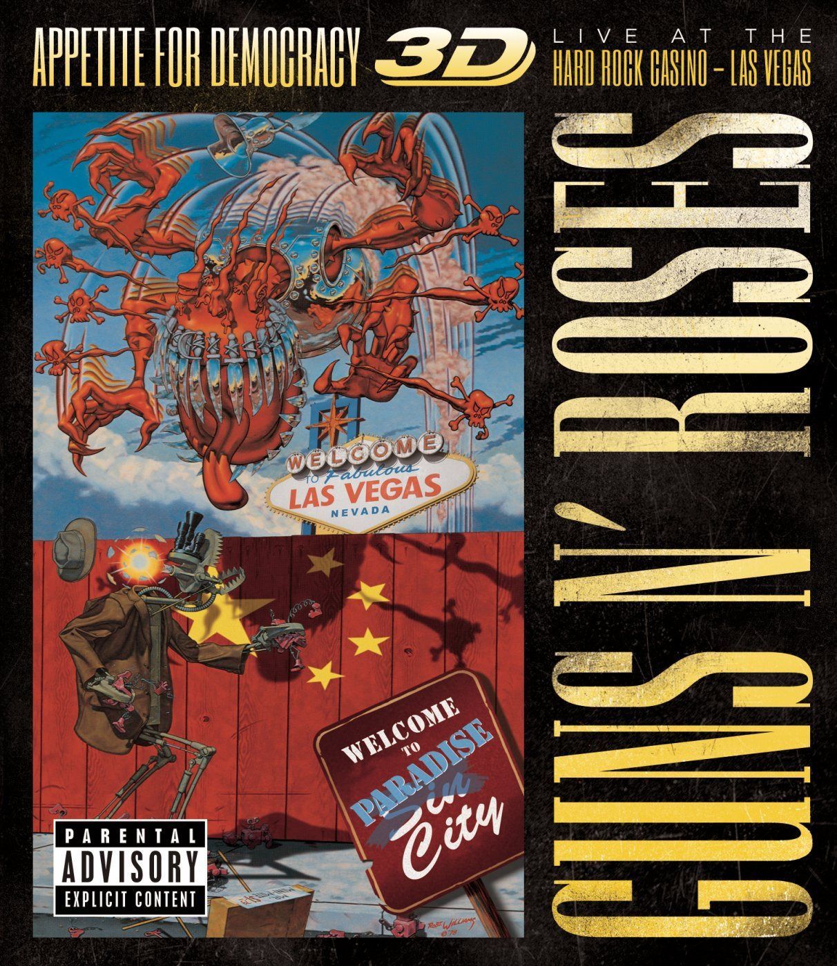 Guns N Roses: Appetite for Democracy: Live Hard Rock Las Vegas [Blu-ray] [Import]