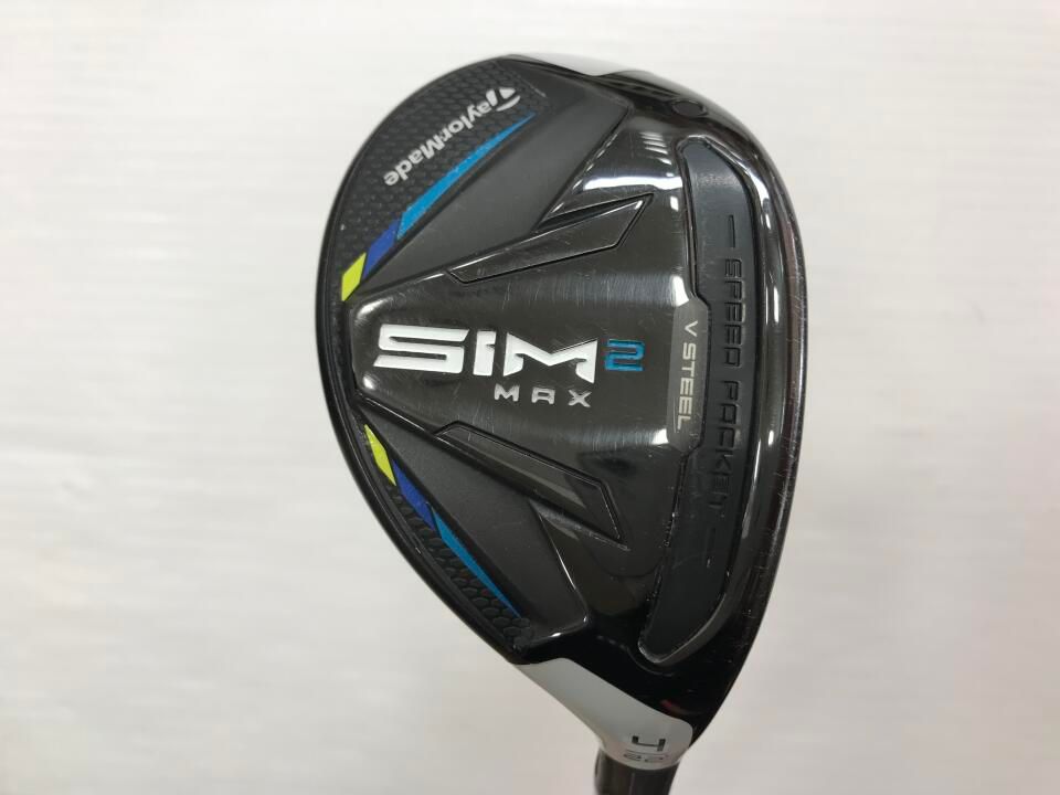 テーラーメイド　SIM2 MAX　22度　ツアーAD DI-HYBRID85　Sフレックス　ユーティリティ　中古【最短即日発送】