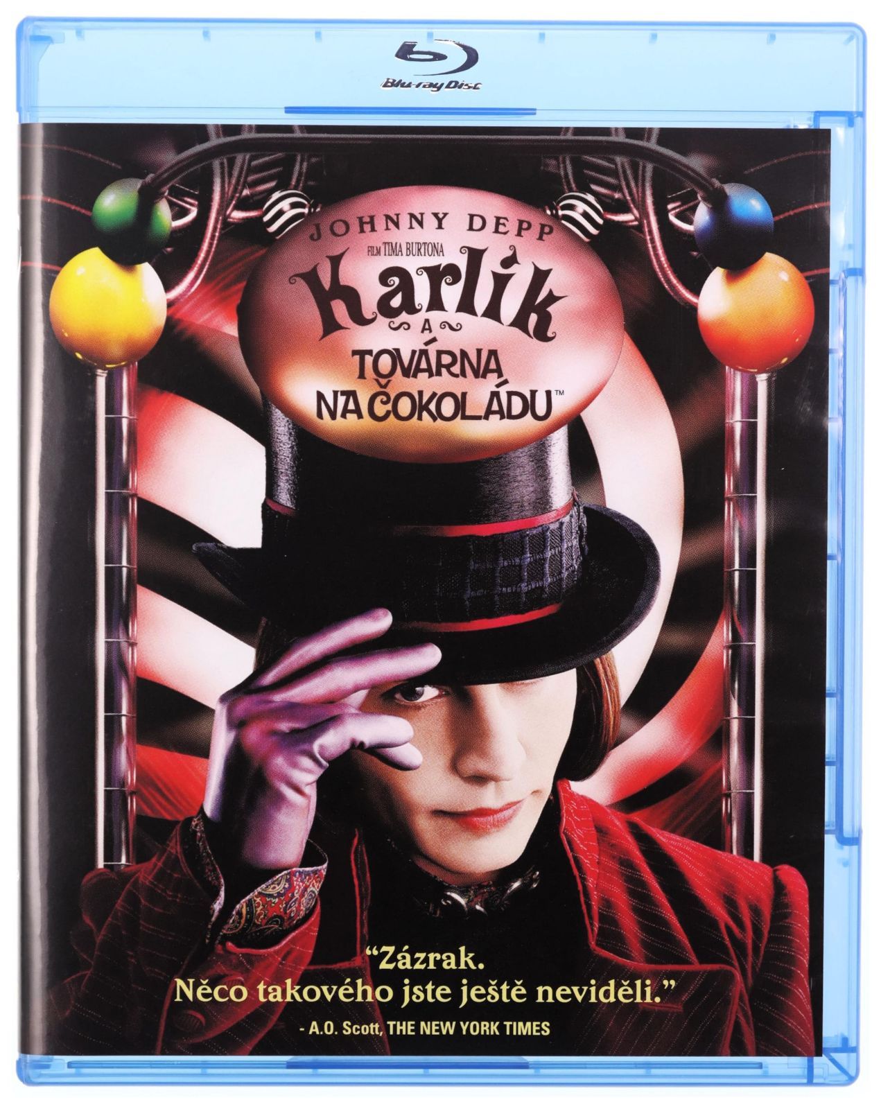 Karlik a tovarna na cokoladu BD / Charlie And The Chocolate Factory (czech version)